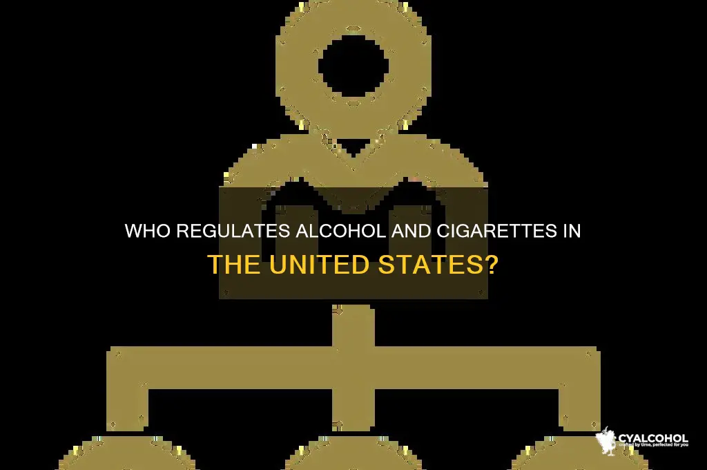 who control alcohol and cigarrettes in the us