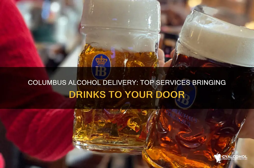 who delivers alcohol in columbus oh