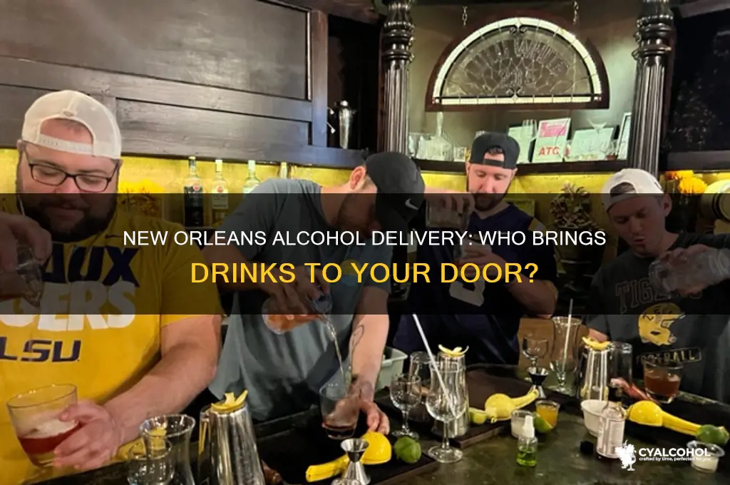 who delivers alcohol in new orleans
