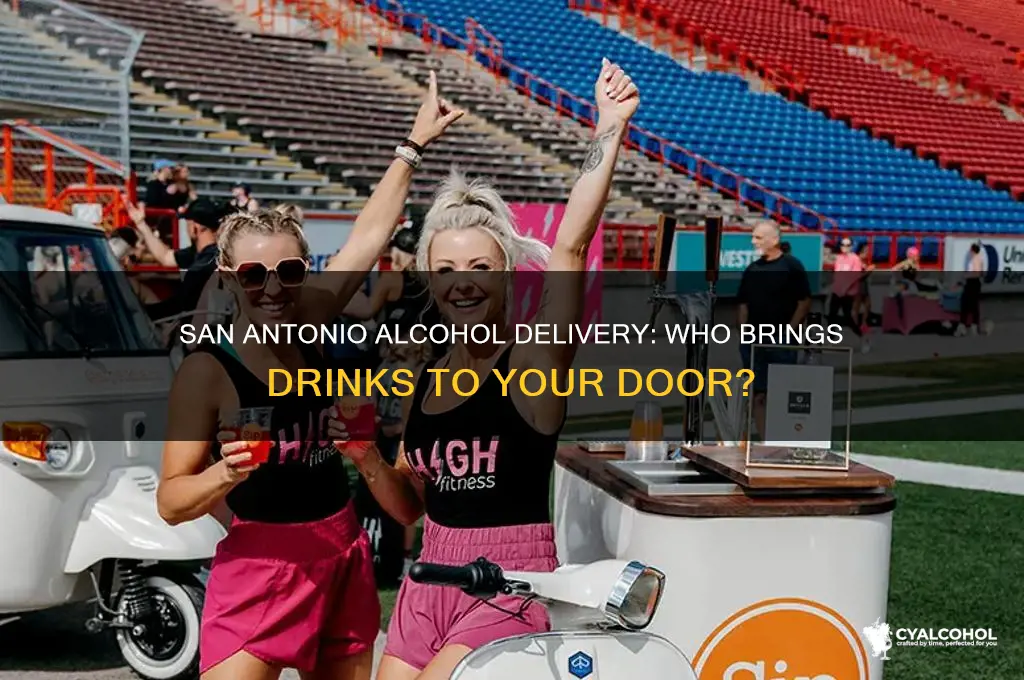 who delivers alcohol in san antonio