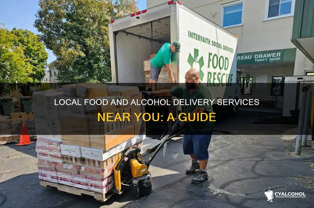 who delivers food and alcohol in my area