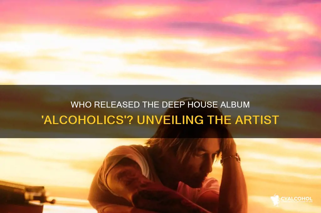 who did a deep house album called alcoholics
