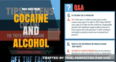 Tragic Deaths Linked to Cocaine and Alcohol: A Sobering List