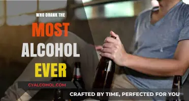 The World's Most Extreme Alcohol Consumption Record Holders Revealed