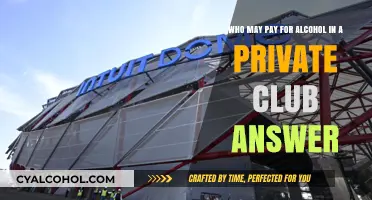 Who Pays for Drinks at Private Clubs?