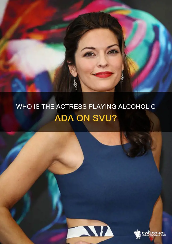 who played the alcoholic ada on law and order svu
