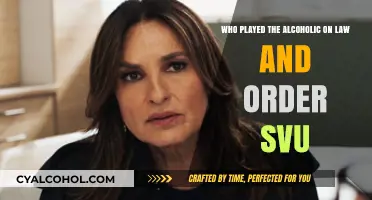 Famous Alcoholic Portrayal on Law & Order: SVU