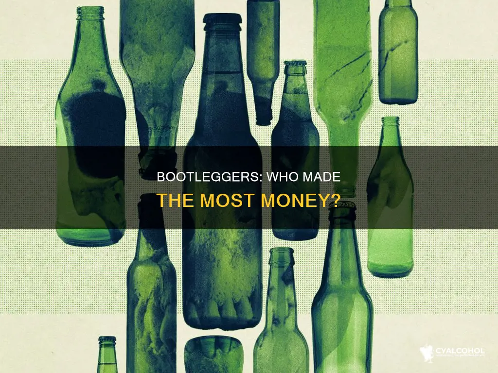 who profited the most from the sale of illegal alcohol