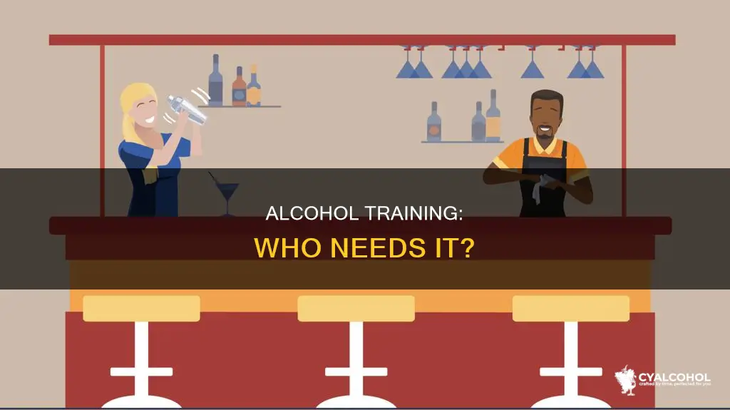 who should complete the full alcohol training offered by ofsl