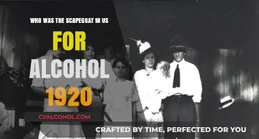 The Scapegoat Strategy: Alcohol's 1920 US Fall Guy
