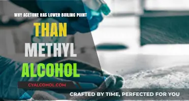 Acetone vs Methyl Alcohol: Boiling Point Mystery Solved!