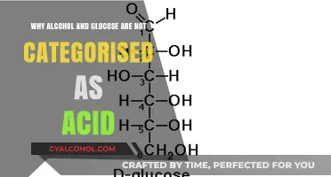 Alcohol and Glucose: Why Not Acids?