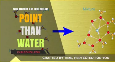 Why Alcohol Boils at a Lower Temperature Than Water