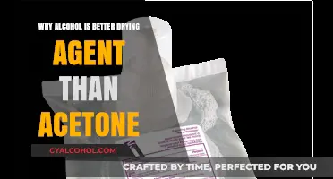 Alcohol vs. Acetone: Why Alcohol Excels as a Superior Drying Agent
