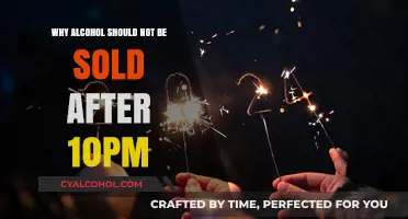 Late-Night Alcohol Sales: Risks Outweigh Convenience After 10 PM