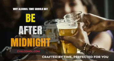 Midnight Alcohol Curfew: Why Late-Night Drinking Should Be Avoided