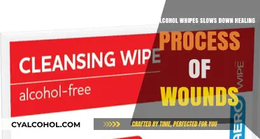 Alcohol Wipes: Slowing Wound Healing, Here's Why