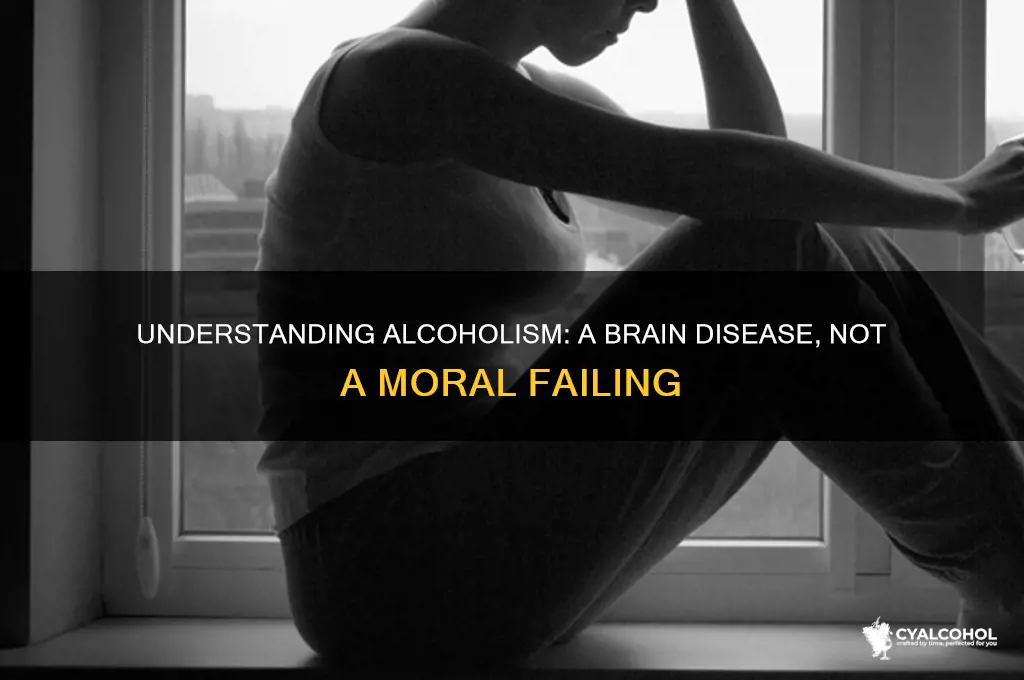 why alcoholism is a disease of the brain