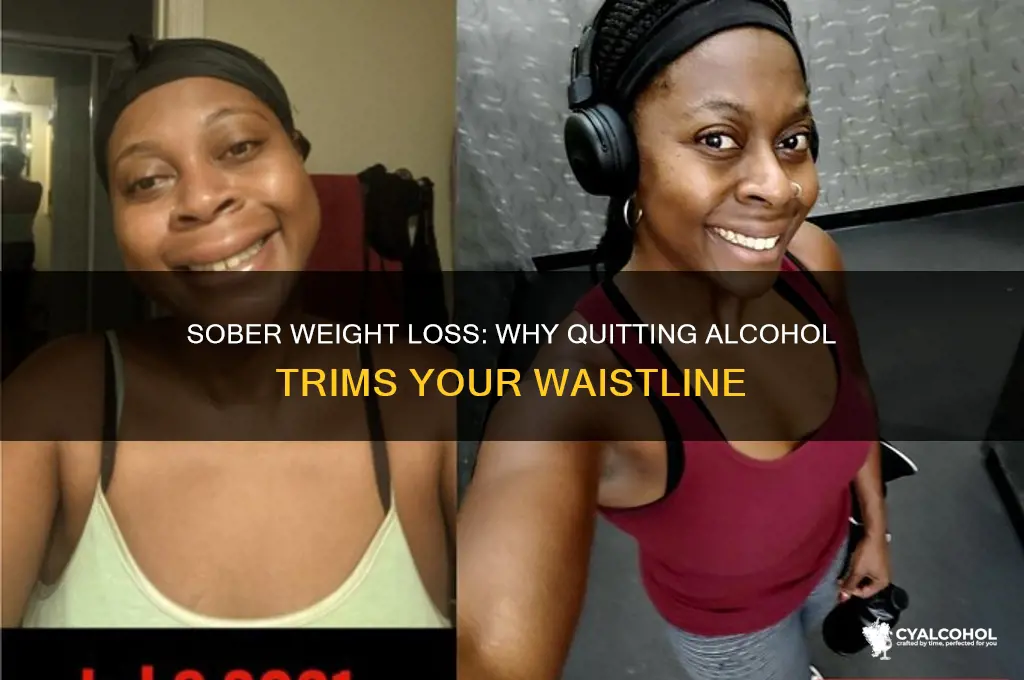 why am i losing weight after quitting alcohol