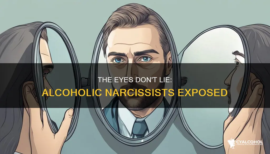 why an alcoholic narcissist cant look people in the yes