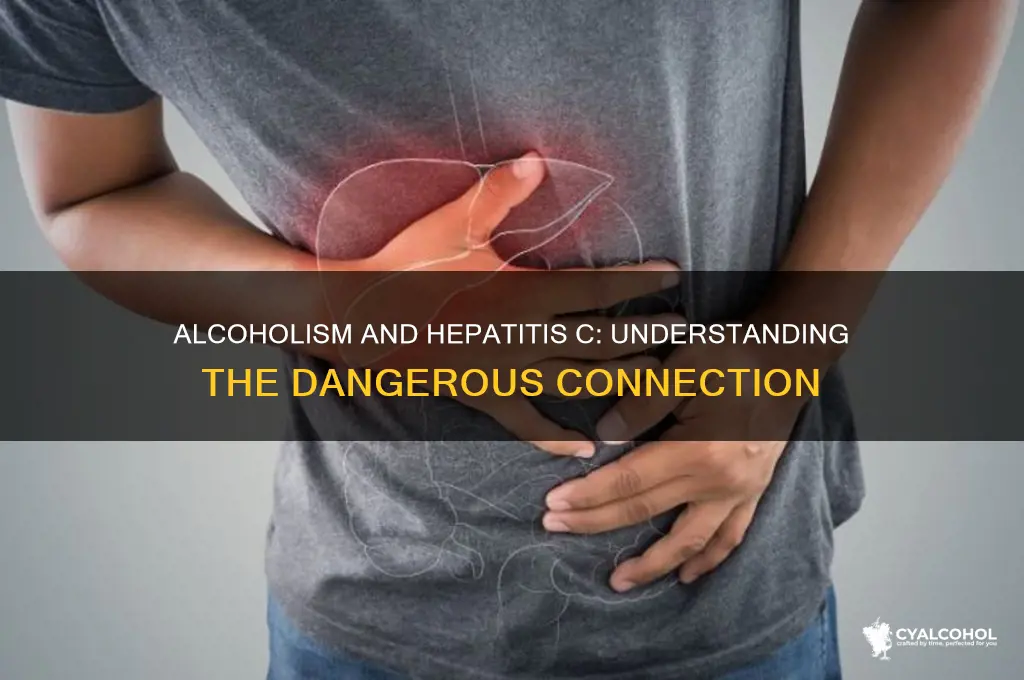 why are alcoholics at risk for hepatitis c