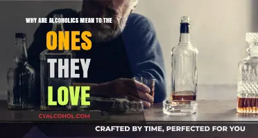 Alcoholics' Meanness: The Pain of Loving an Alcoholic
