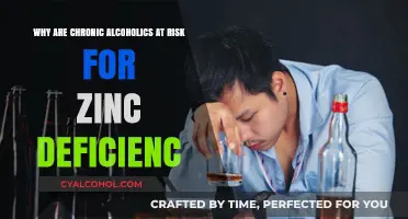 Alcoholics Risk Zinc Deficiency: Here's Why
