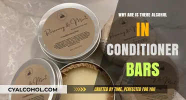 Alcohol in Conditioner Bars: Purpose, Benefits, and Common Myths