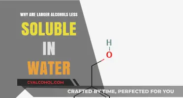 Why Larger Alcohols Struggle to Dissolve in Water: Explained