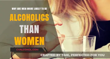 Alcoholism: Gender Disparity and Male Predisposition
