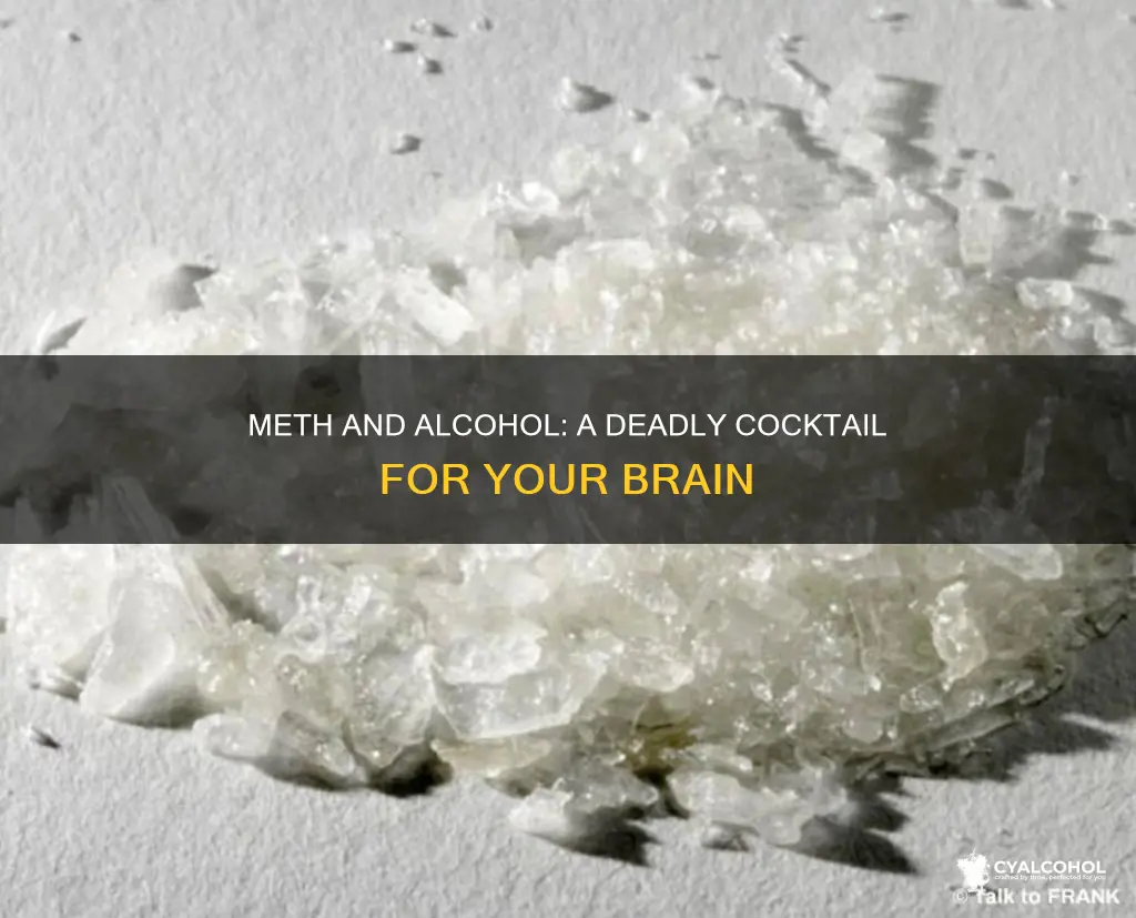 why are methampheyamines and alcohol so toxic to the brain