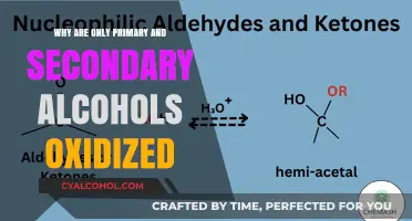 Why Primary and Secondary Alcohols Undergo Oxidation, Not Tertiary