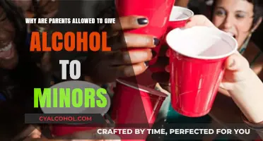 Alcohol and Minors: The Parent Trap