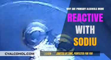Primary Alcohols Reactivity: Why Sodium Prefers Them Over Others