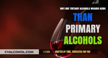 Tertiary Alcohol Acidity: Branching Weakens Acid Strength