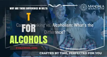Understanding Alcohol's Delta T Discrepancies