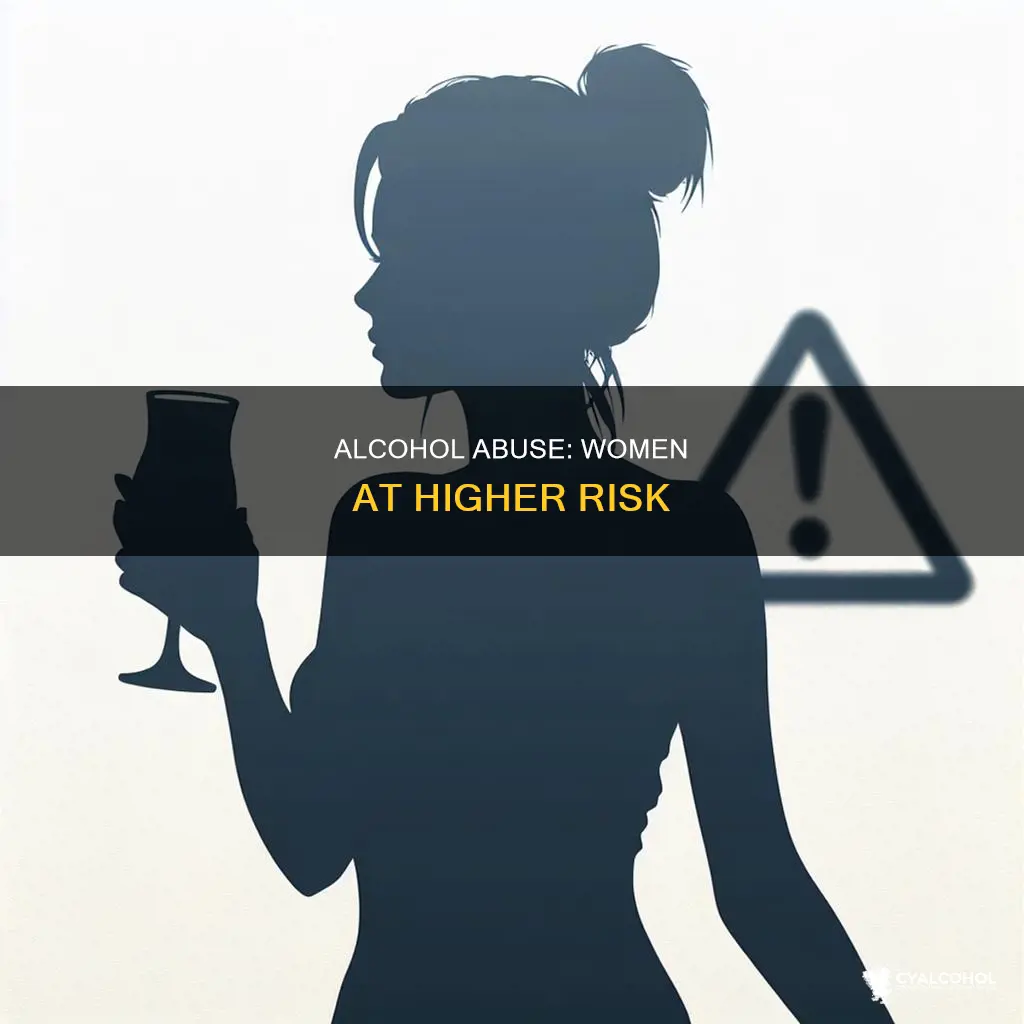 why are women at higher risk for excessive alcohol consumption