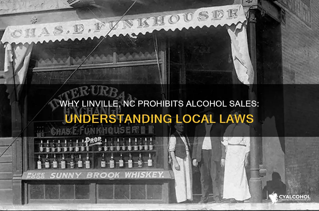 why cannot you sale alcohol in linville nc