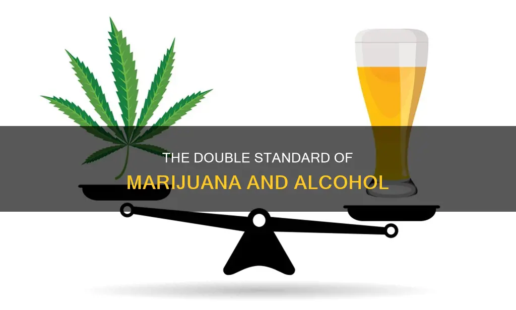 why cant us see the hyporocrasity of marywana and alcohol
