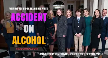 Biden Blames Alcohol for Wife's Accident: Why?