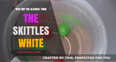 Why Skittles Turn White in Alcohol: The Science Explained