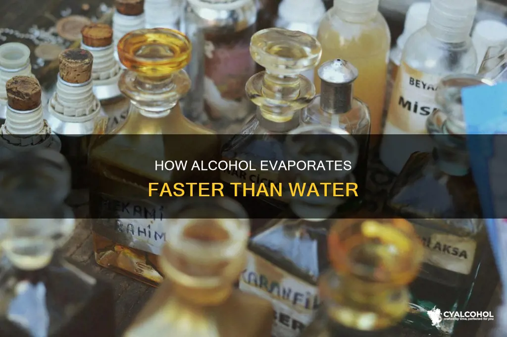 why do alcohol and hand sanitizer dry so fast