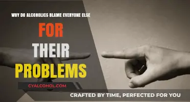 Alcoholics: The Blame Game and Shifting Responsibility