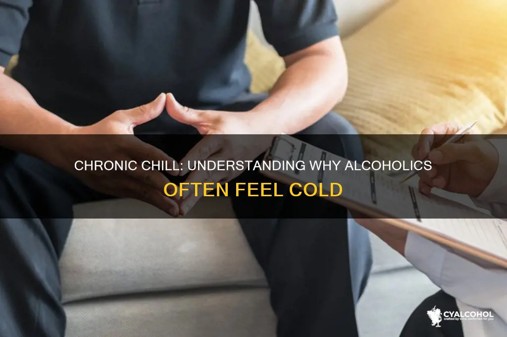 why do alcoholics feel cold all the time