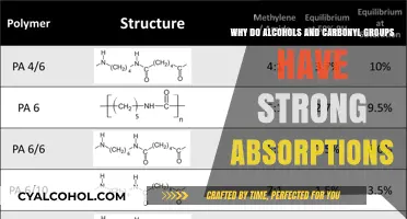 Strong Absorption of Alcohols and Carbonyls: Why?