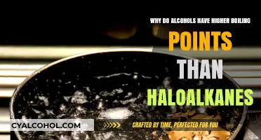 Alcohol vs Haloalkanes: Boiling Points and Their Causes