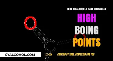 Unraveling the Mystery: Why Alcohols Defy Expectations with High Boiling Points