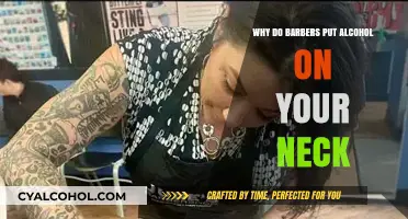 Why Barbers Use Alcohol on Your Neck: The Surprising Benefits