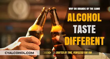 Unraveling Alcoholic Brands: The Unique Taste Factor