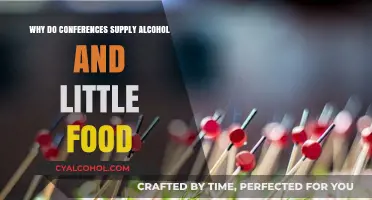 Conferences, Cocktails, and Hunger: The Odd Pairing of Alcohol and Scant Food
